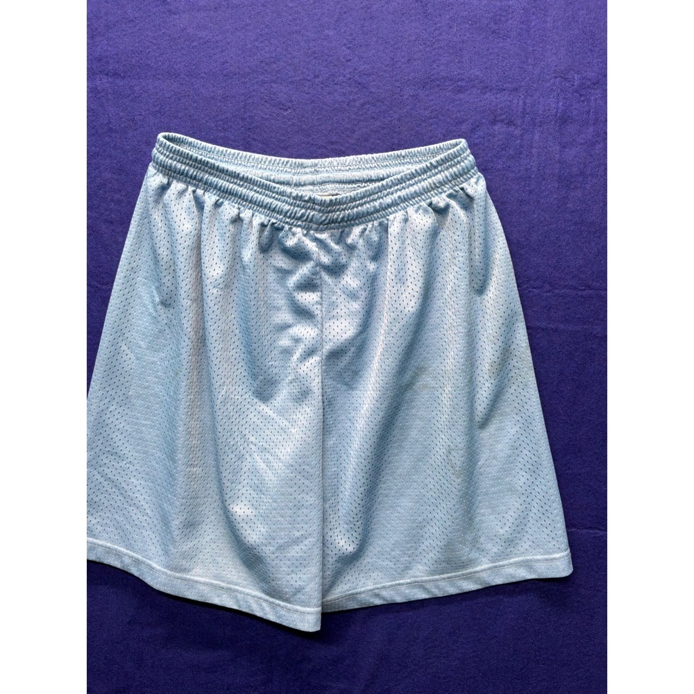 Badger‎ Sport Mesh Athletic Shorts Mens Large Light Blue